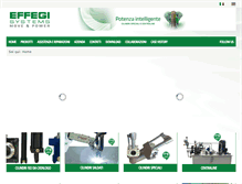 Tablet Screenshot of effegisystems.com